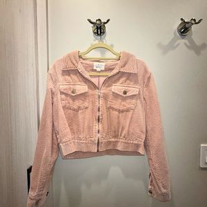 Lost and Wander Corduroy Cropped Jacket